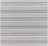 Alfombra nórdica de rayas blancas y azules Olin