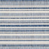 Alfombra nórdica de rayas blancas y azules Olin