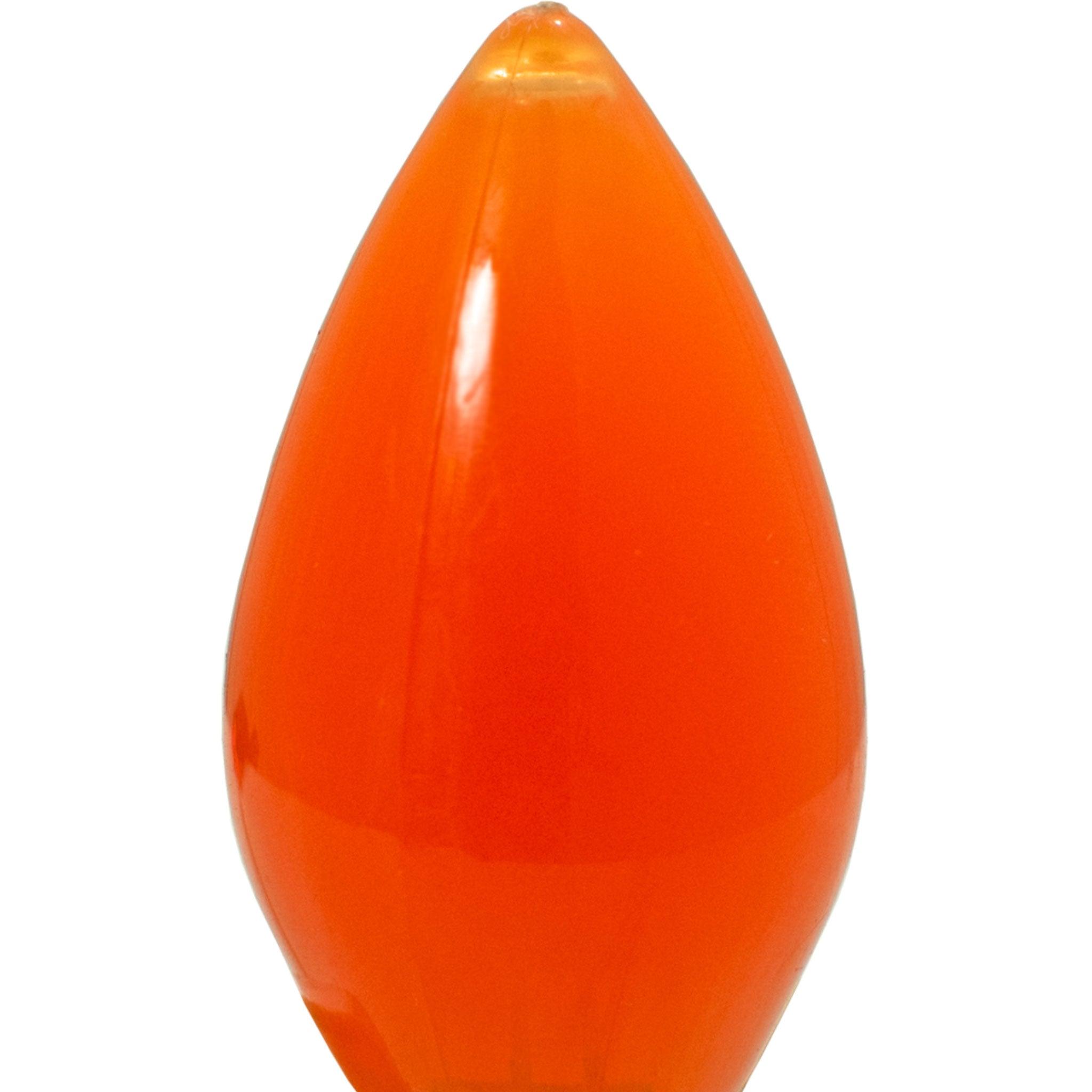 Orange Solid LED Light Bulbs