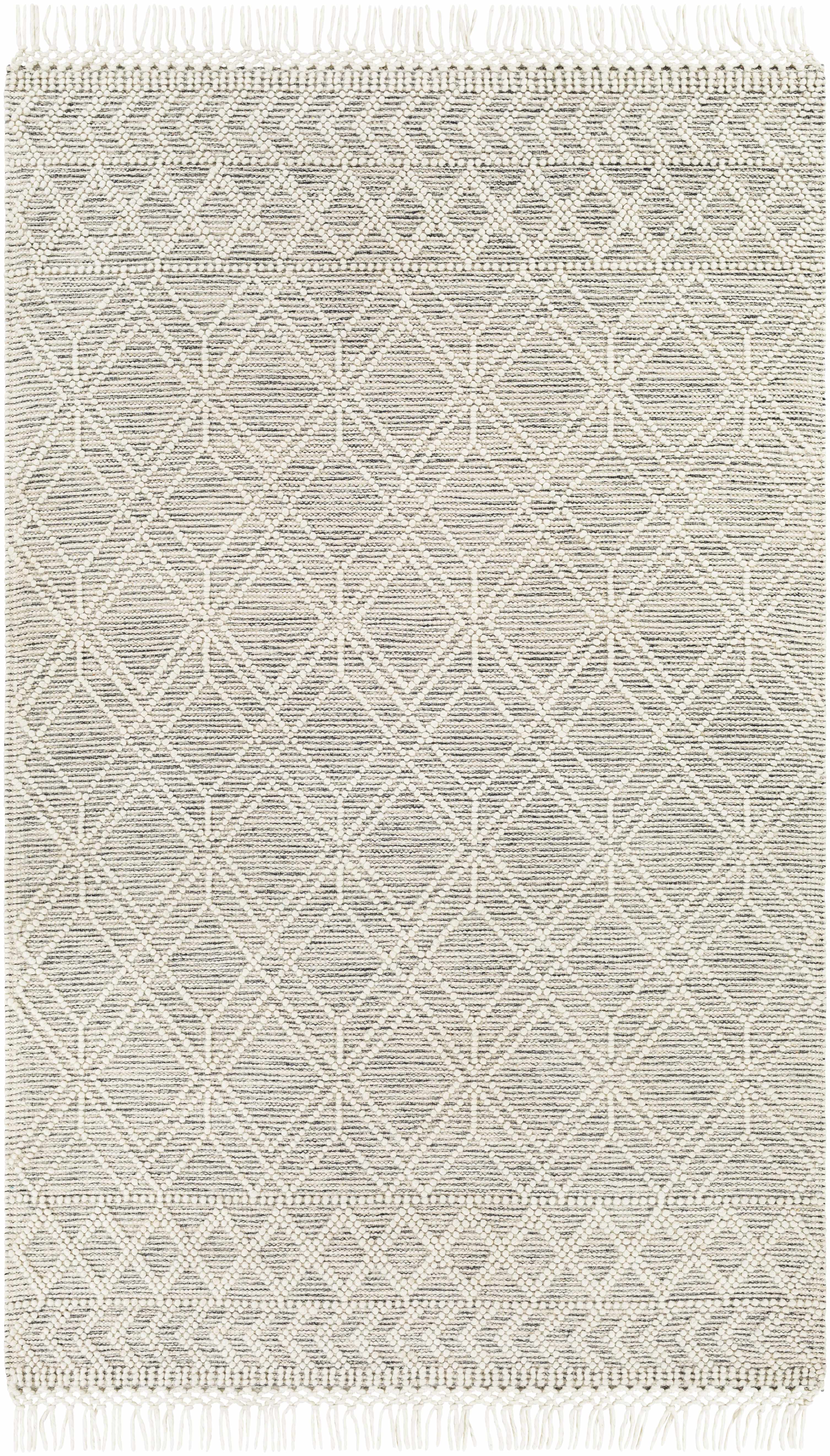 Ossun Wool Rug with Tassels