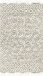 Ossun Wool Rug with Tassels