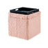 Lilly Faux Fur Cube Storage Ottoman