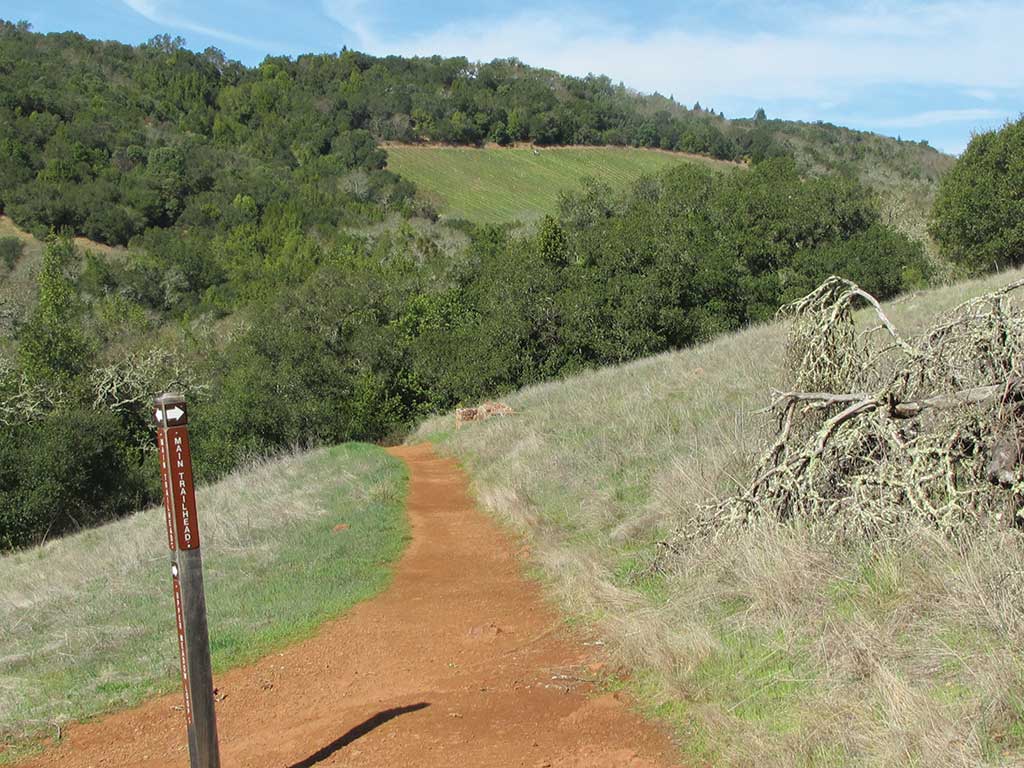 Sonoma Valley Trails Hiking Trail Map