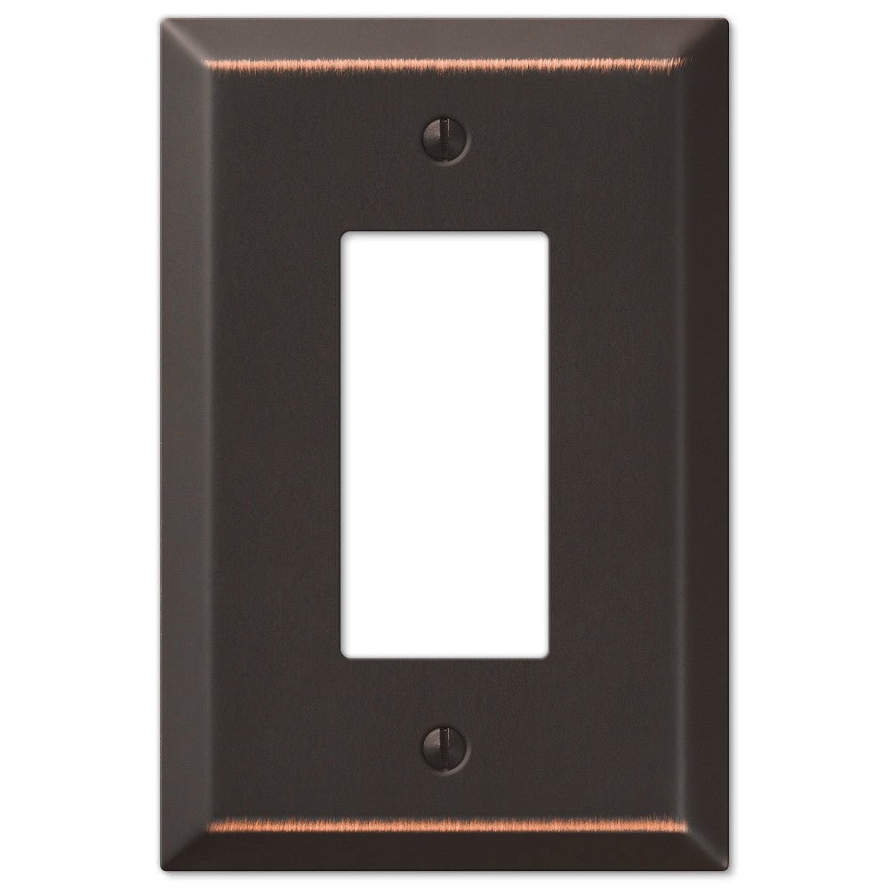 Placa de pared basculante de acero envejecido de gran tamaño - 1