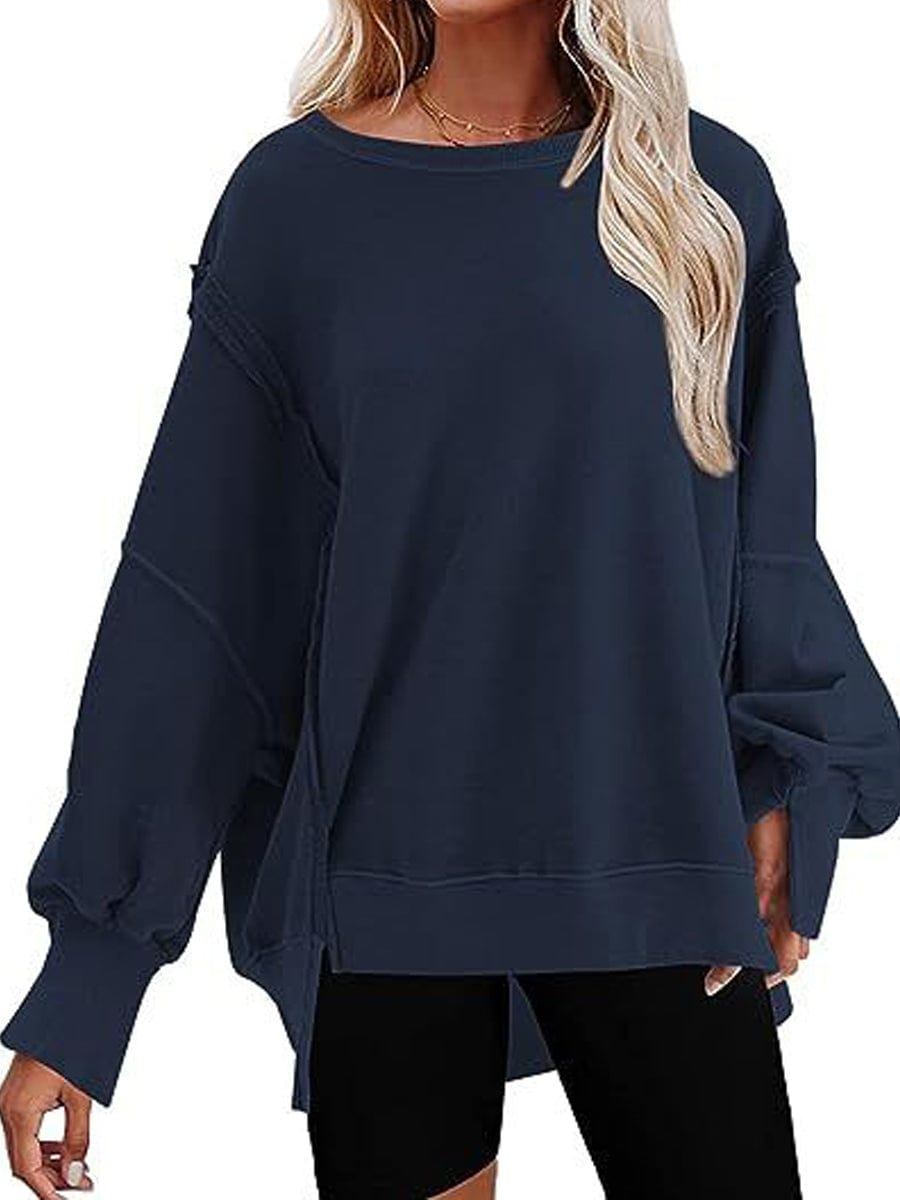 Slightly Oversized Crew Neck Sweater