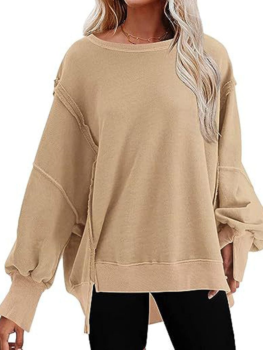 Slightly Oversized Crew Neck Sweater