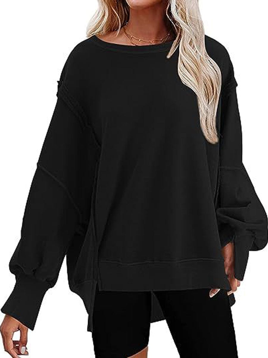 Slightly Oversized Crew Neck Sweater