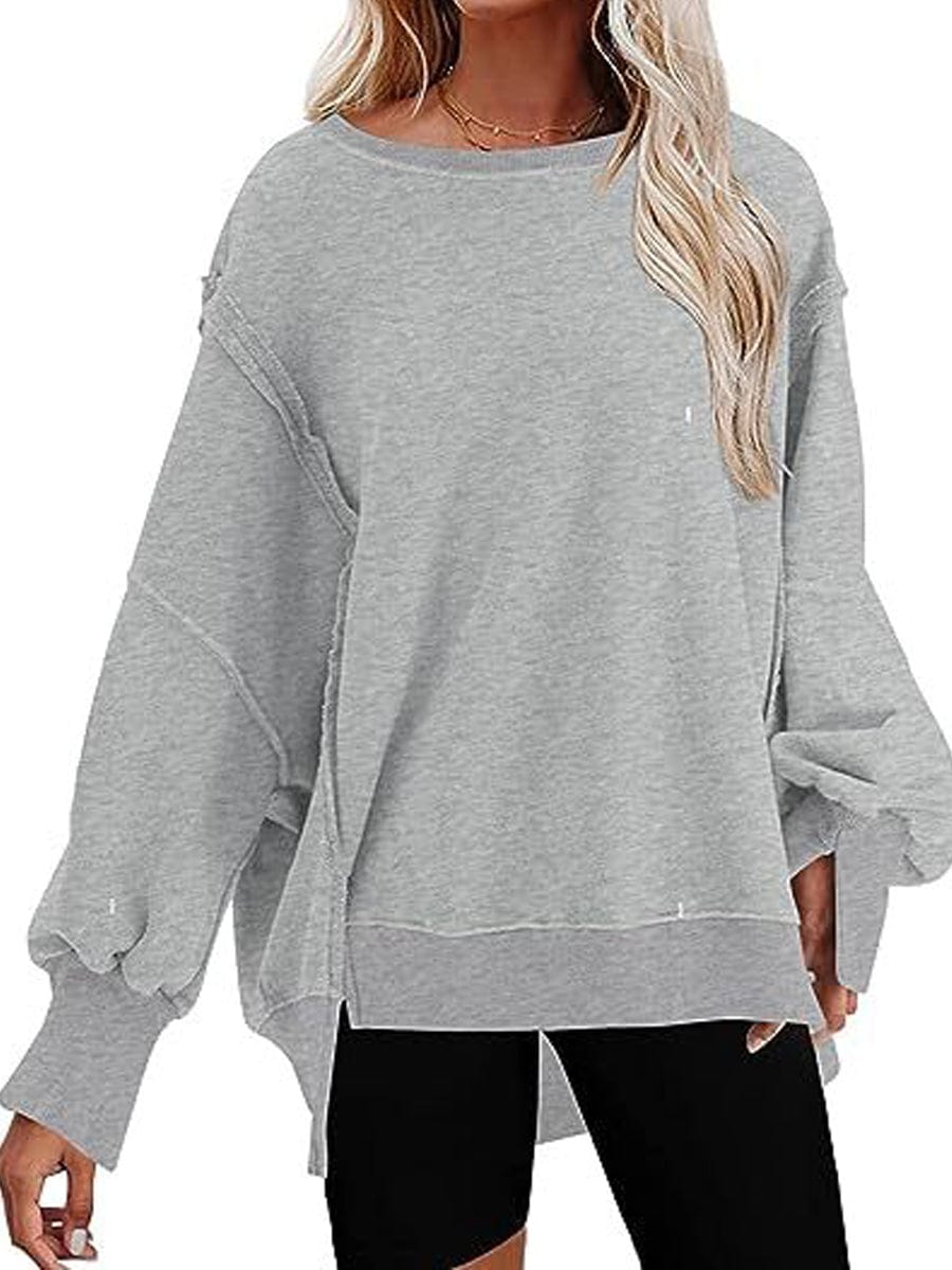 Slightly Oversized Crew Neck Sweater
