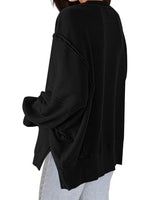 Slightly Oversized Crew Neck Sweater