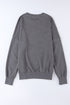 Slightly Oversized Crew Neck Sweater