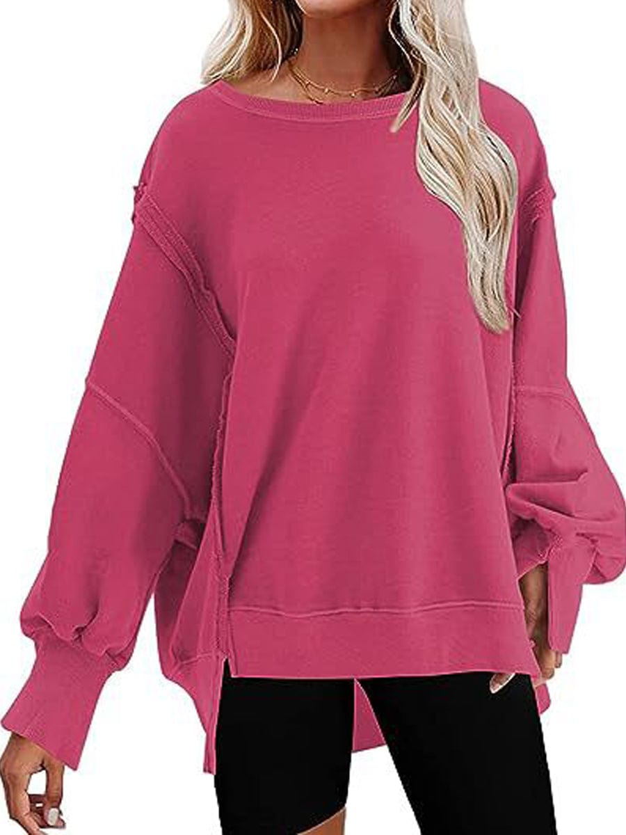 Slightly Oversized Crew Neck Sweater