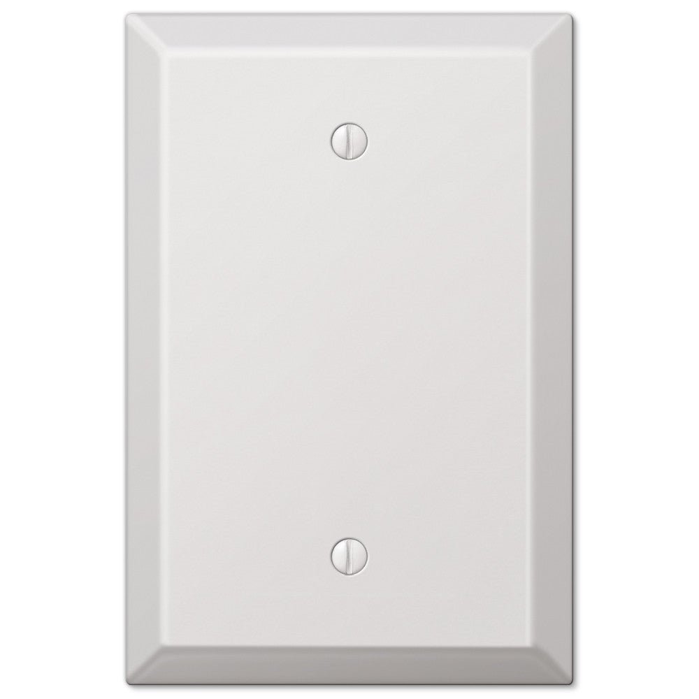 Acero blanco de gran tamaño - 1 placa de pared en blanco