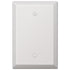 Acero blanco de gran tamaño - 1 placa de pared en blanco