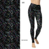 Color Splash Splat Full Length Leggings with Pockets