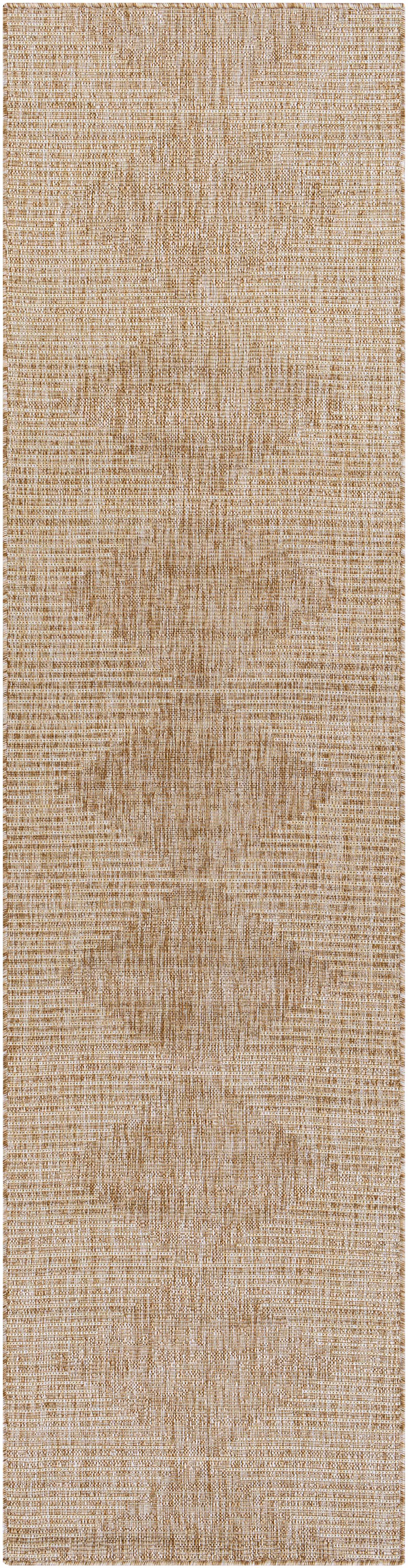 Alfombra de exterior Stephan beige oscuro