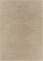 Alfombra de exterior Stephan beige oscuro