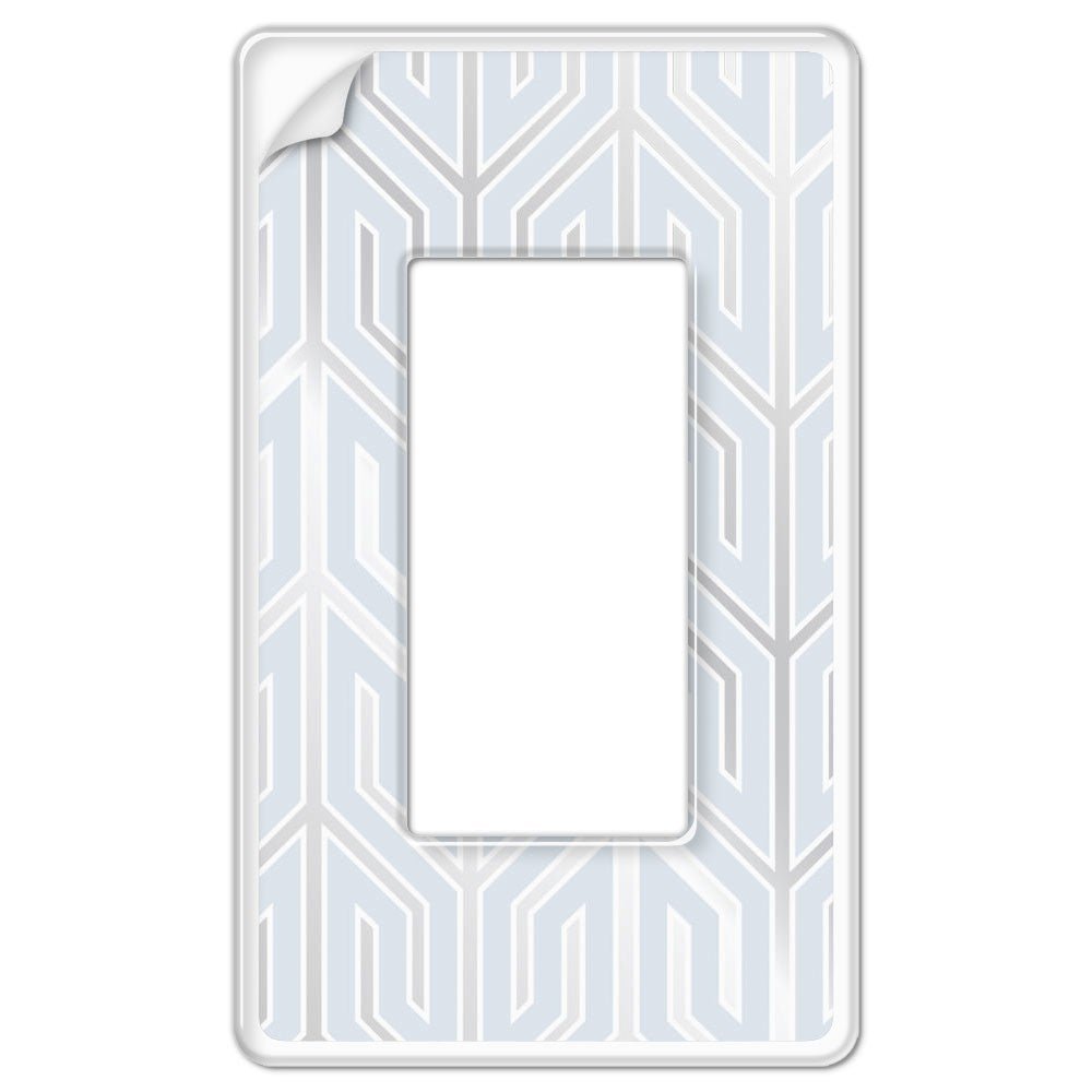 Placa de pared de plástico transparente sin tornillos Paper-It - 1 basculante