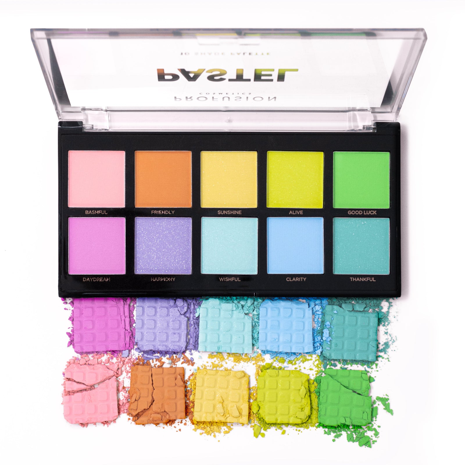 Paleta de 10 tonos pastel