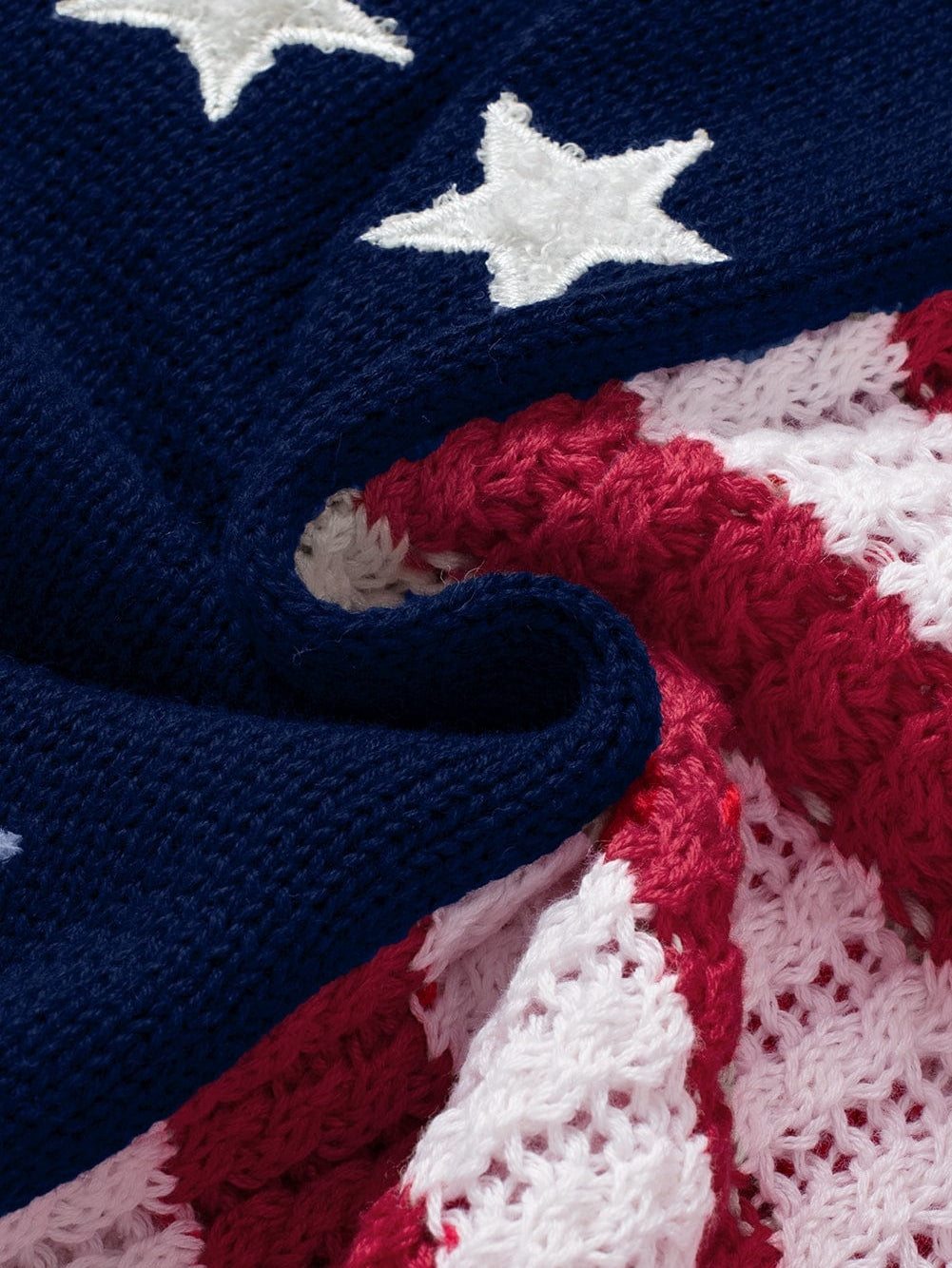 USA Flag Knit Cami