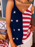 USA Flag Knit Cami