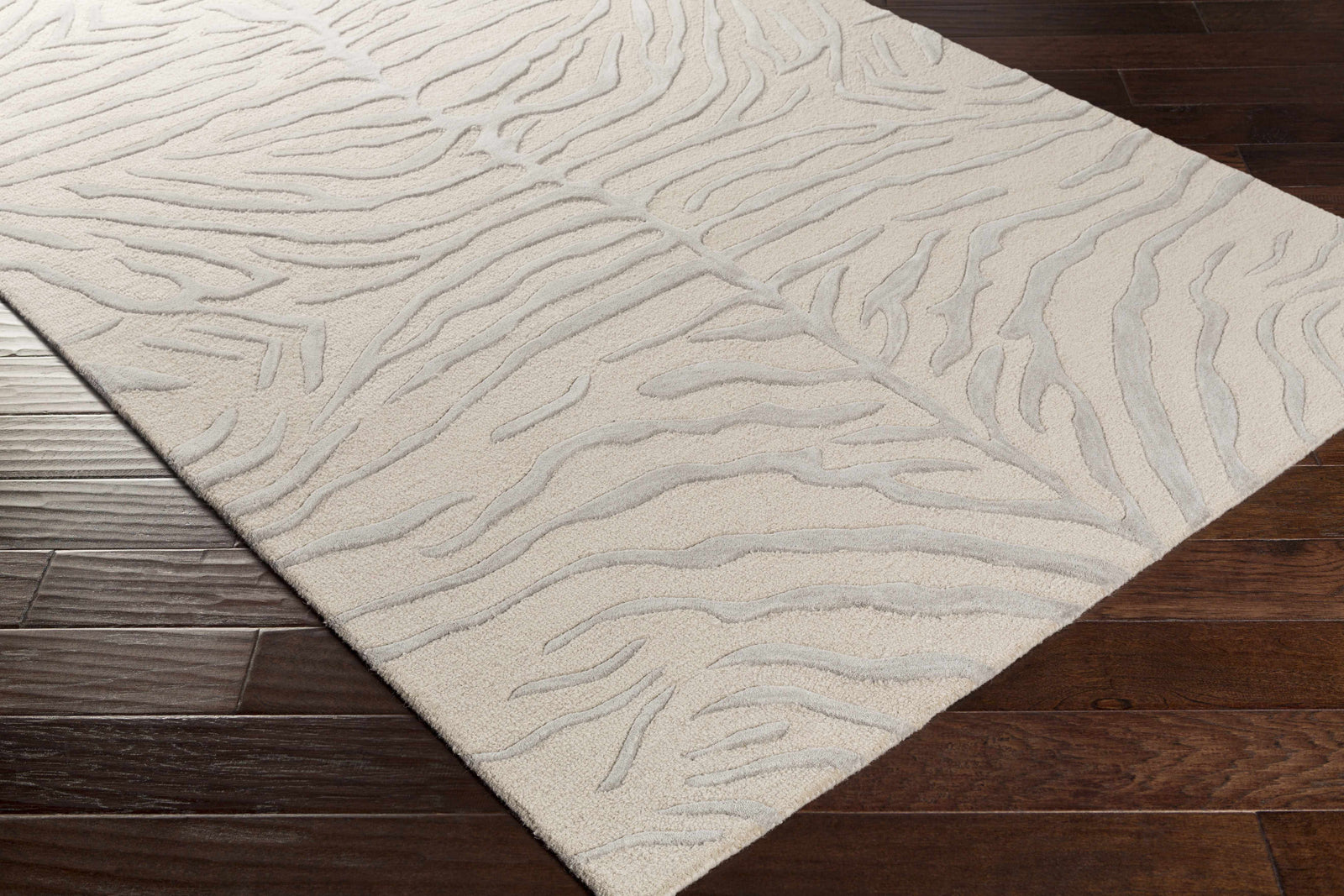 Peora Zebra Print Area Rug