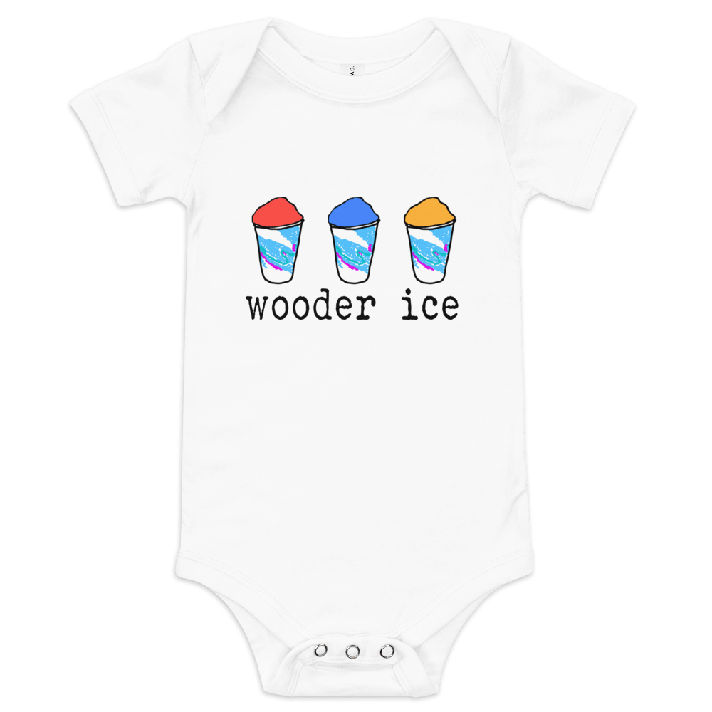 Mono de bebé Philly Wooder Ice con agua helada