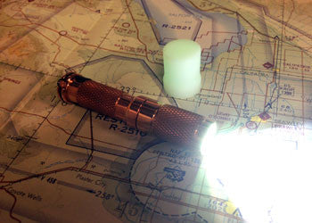 AAA Copper Cree Flashlight by Maratac REV 6