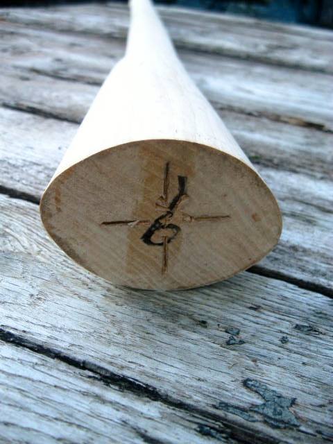 36" Garden Pick / Mattock Cutter Handle Smaller #7 Eye Hickory USA