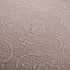 DaDa Bedding Taupe Beige Sand Dollar Floral Quilted Cotton Pillow Sham - 1-Piece  (JHW585)