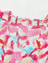 Summer Abstract Print Blouse