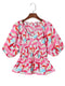 Eye-Catching Abstract Print Top