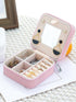 Glitter Chenille Letter Pink Jewelry Organizer