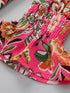 Floral Print Collared Shirt