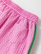 Pink Shorts and Top Set with Side Slits