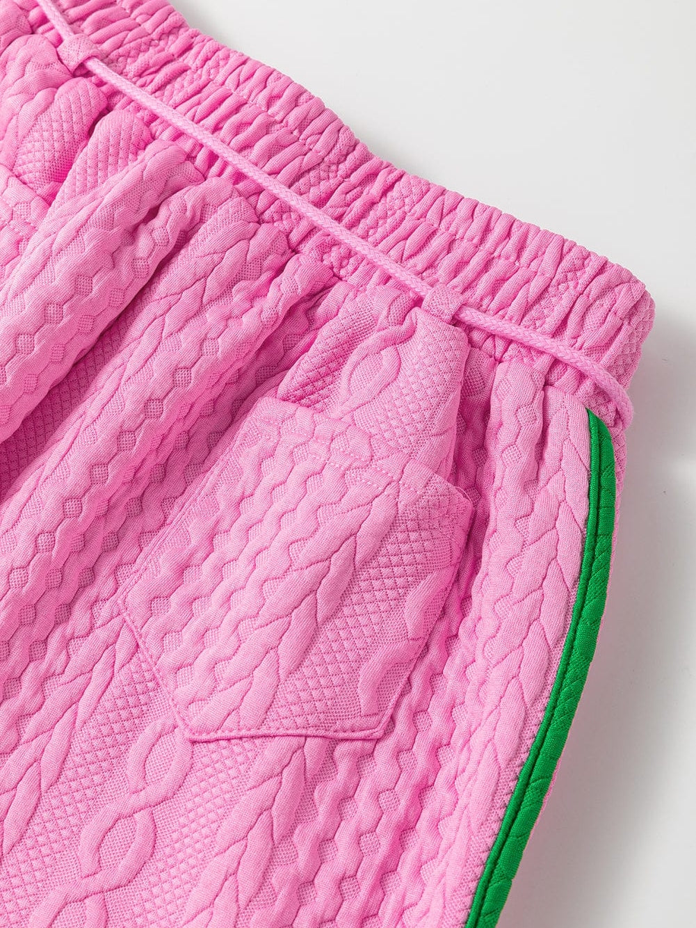 Pink Casual Shorts and Top