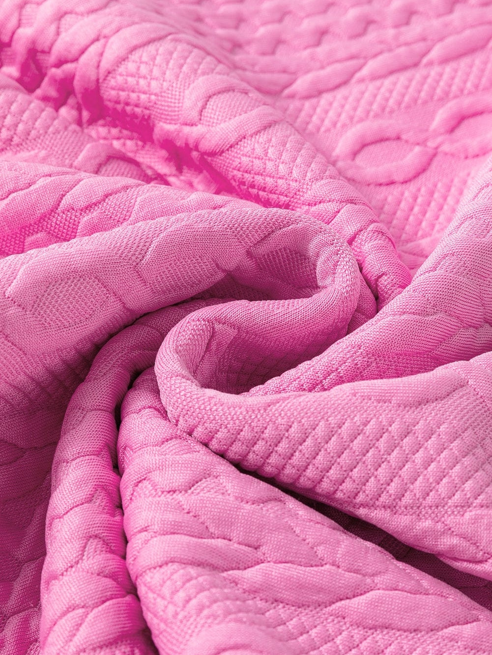 Charming Pink Knit Set