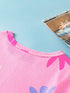 Delicate Floral Print T-Shirt