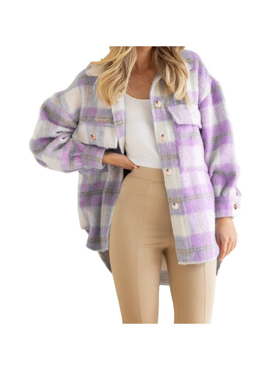 Lovely Plaid Shacket for Spring