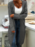 Women's Casual Cable Knit Cardigan