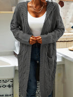 Chunky Cable Knit Cardigan