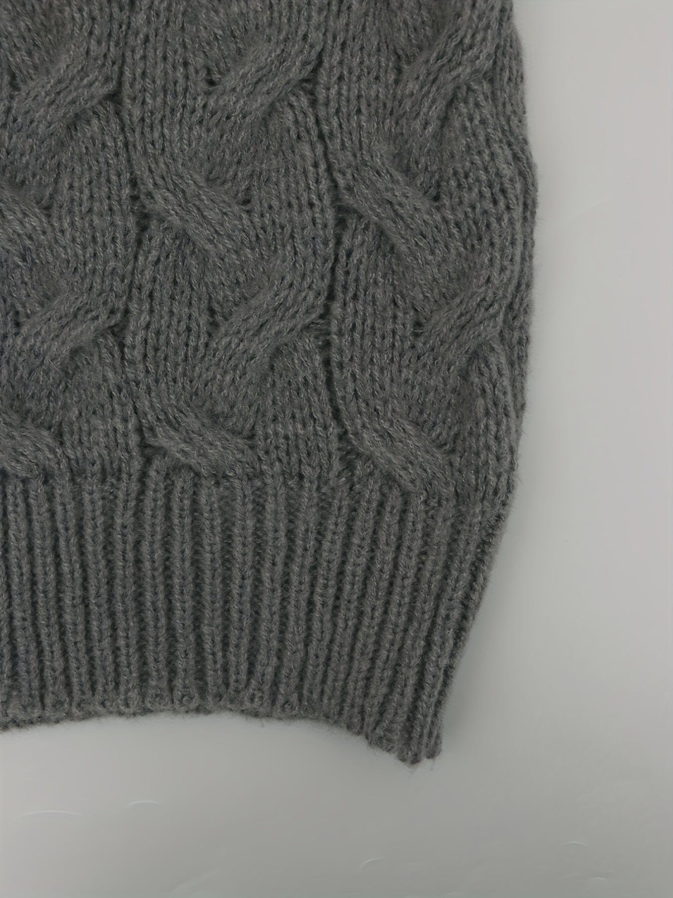 Chunky Cable Knit Cardigan