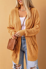 Chunky Cable Knit Cardigan