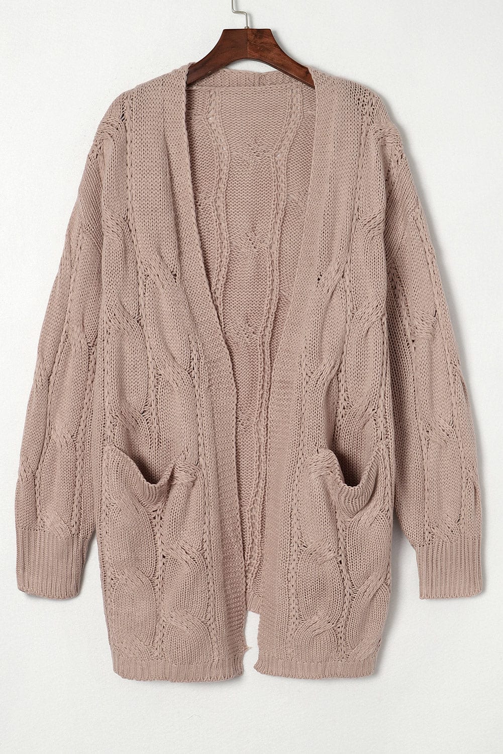 Chunky Cable Knit Cardigan