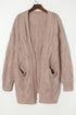 Chunky Cable Knit Cardigan