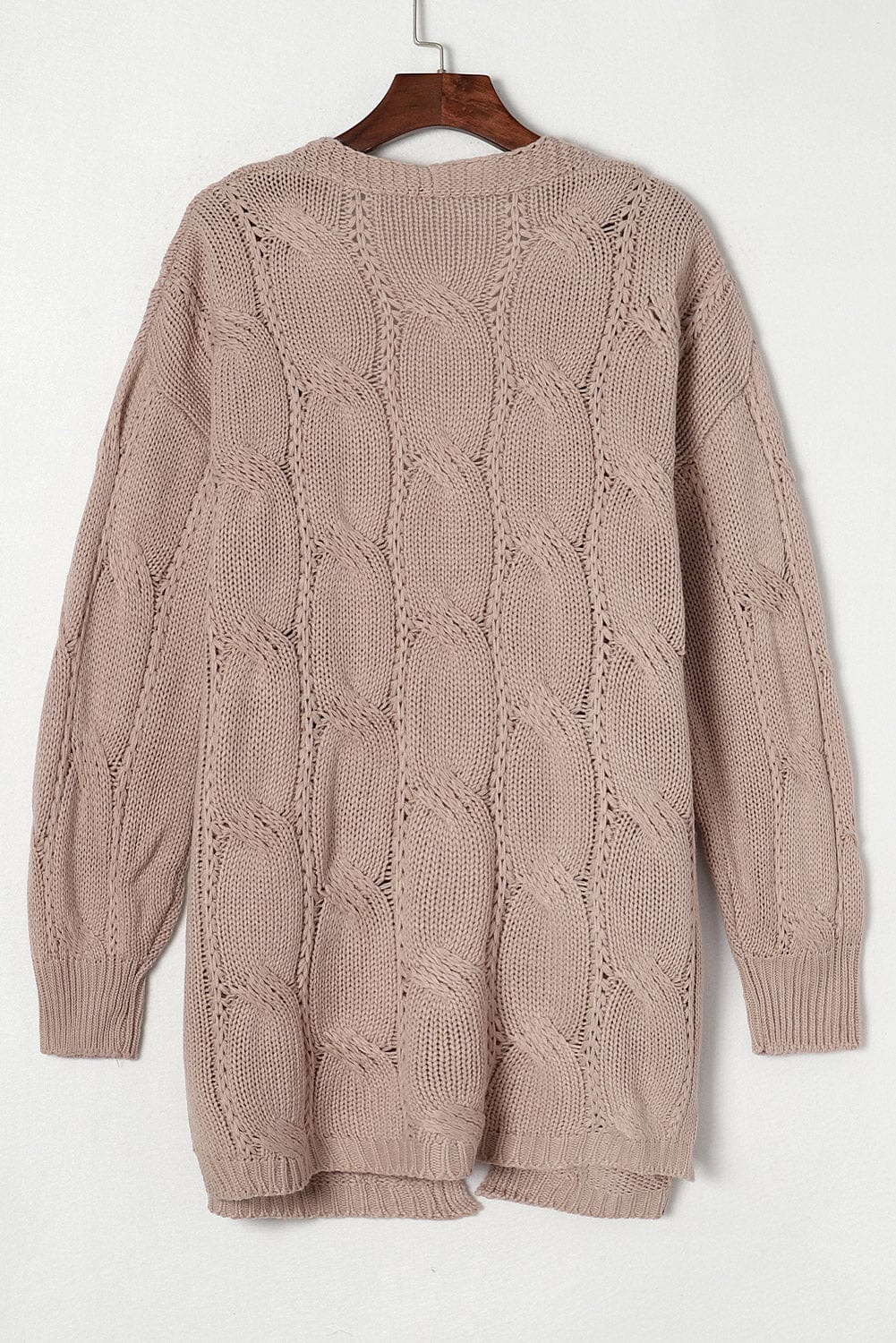 Chunky Cable Knit Cardigan