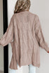 Chunky Cable Knit Cardigan