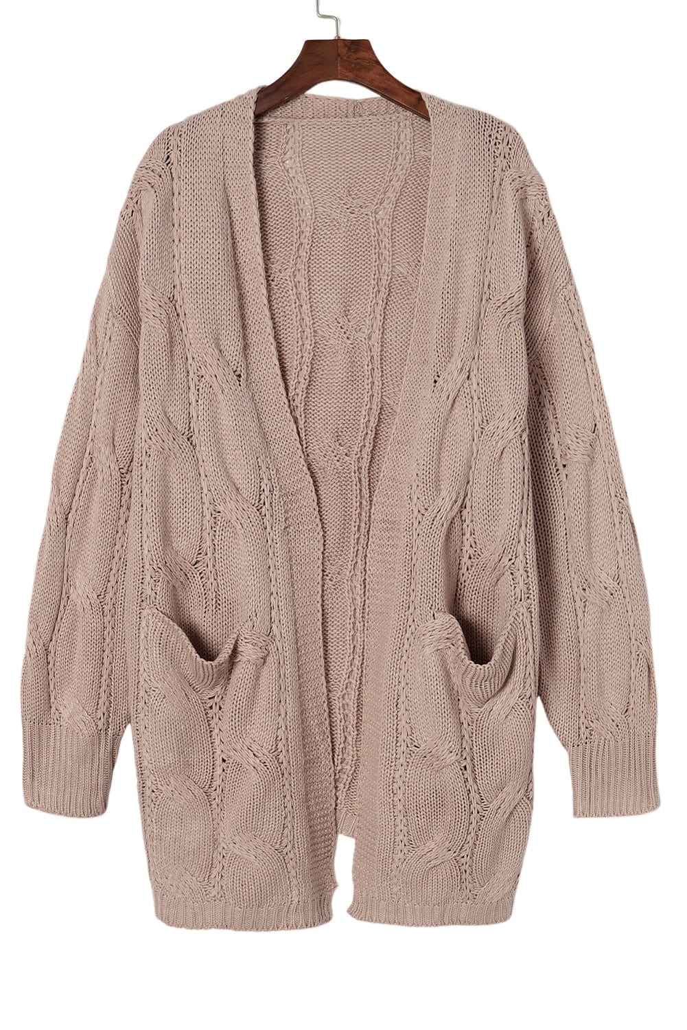 Chunky Cable Knit Cardigan