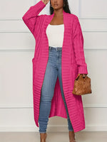 Oversized Knit Cardigan Plus Size