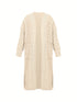 Oversized Knit Cardigan Plus Size