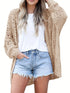 Knitted Open Front Cardigan